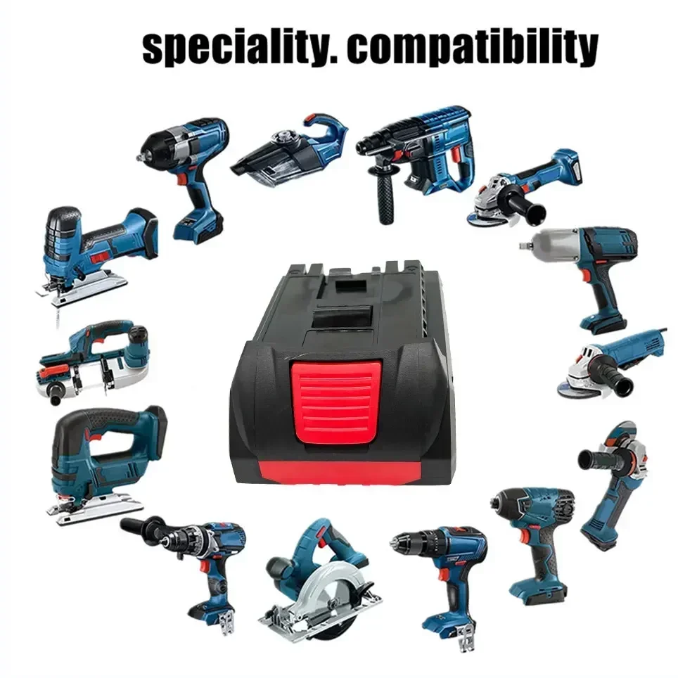 Сменный аккумулятор для электроинструмента 18 в 8000 мАч Li-Ion Bosch GSR18-Li BAT609 BAT618 BAT609G