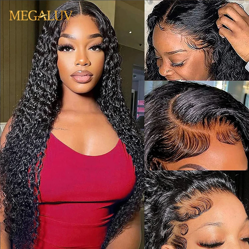 

Длинные глубокие волнистые 13x 4 кружевные передние парики Remy кудрявые человеческие волосы для женщин HD Прозрачная Кружевная предварительно выщипанная с детскими волосами низкая цена