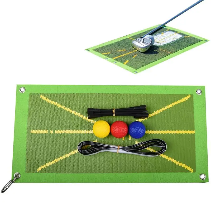 

SBR Training Mat For Swing Detection Batting Portable Golf Practice Training Aid Hitting Pad Accessories For Backyard Lawn