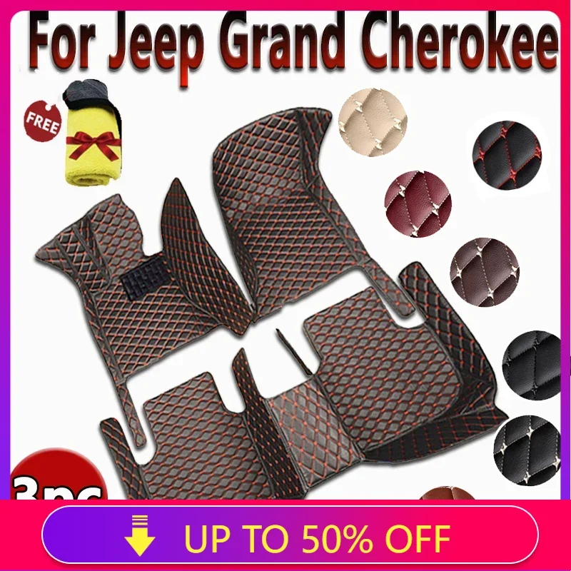 Автомобильные коврики для Jeep Grand Cherokee WK WK2 2011-2022 21 20 19 18 автомобильные подставки