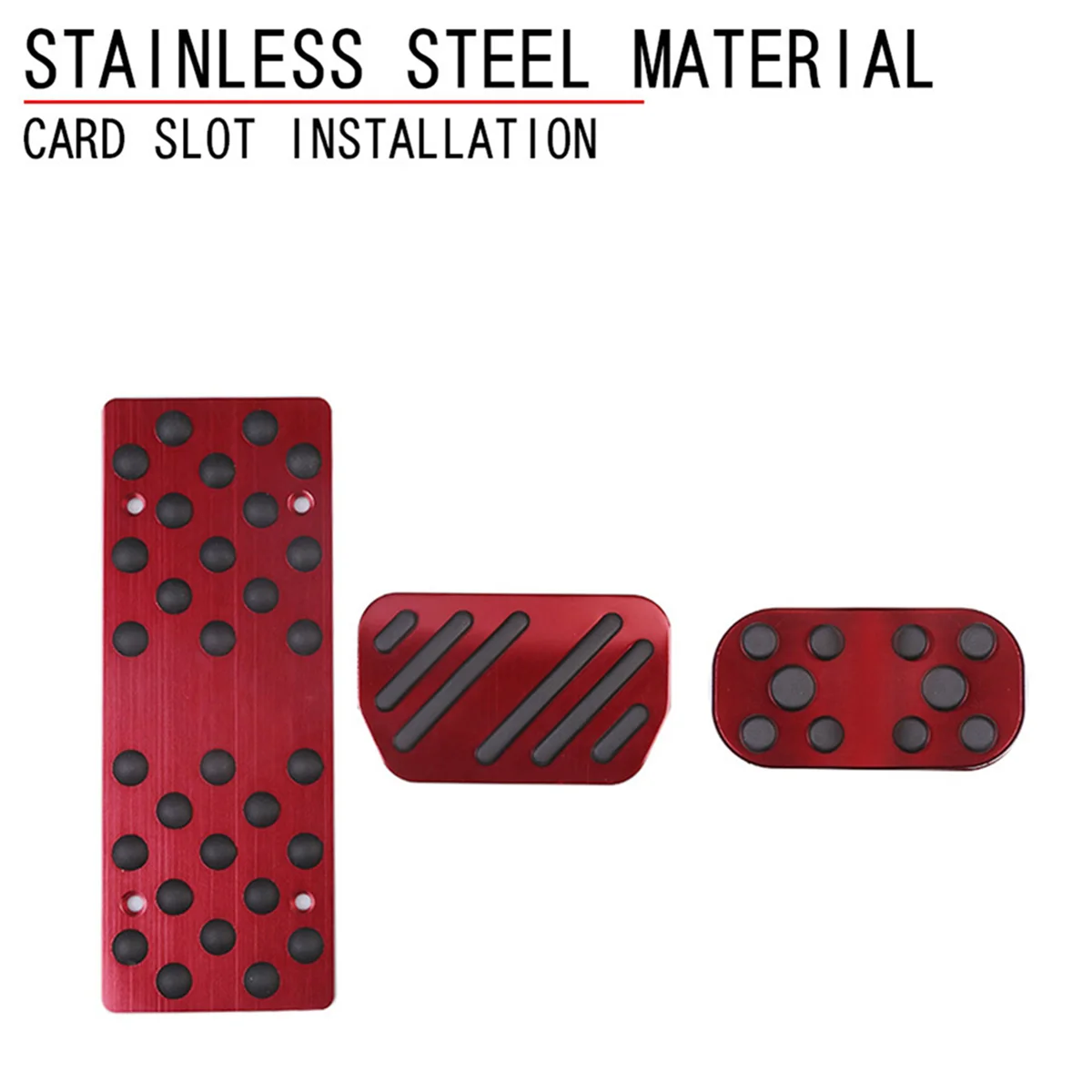 Автомобильная алюминиевая педаль акселератора тормоза подставка для педали