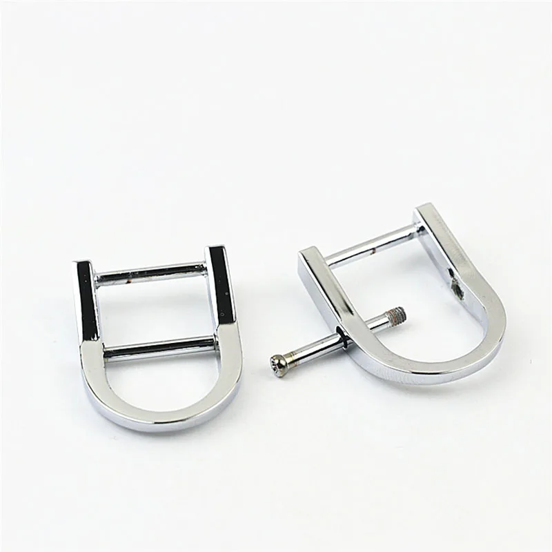 20pcs ID18mm Detachable Screw Tri-Glide Buckles D Ring Adjust Hook DIY Bags Strap Adjustment Buckle Webbing Belt Clasp