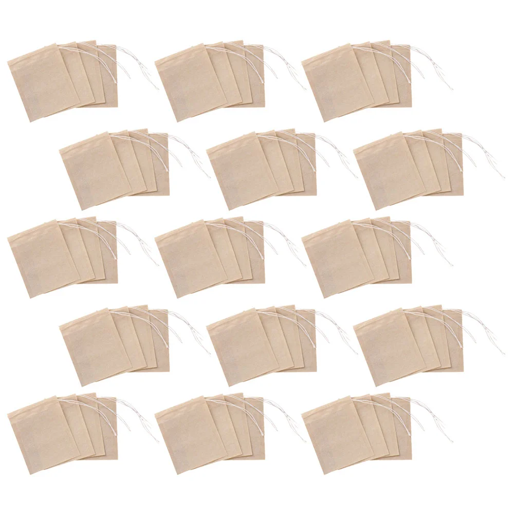 

200pcs Loose Leaf Tea Bags Disposable Tea Filter Bag Empty Disposable Tea Filter Bags Filter Loose Tea Leaf Tea Filter Pouches
