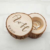 personalized wedding ring boxcustom wooden ring boxrustic ring bearer boxengagement proposal ring holderwedding box