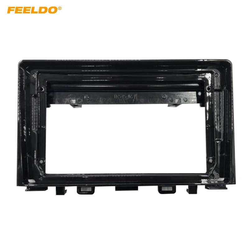 FEELDO автомобильная аудиосистема 9-дюймовый адаптер рамки с большим экраном для KIA