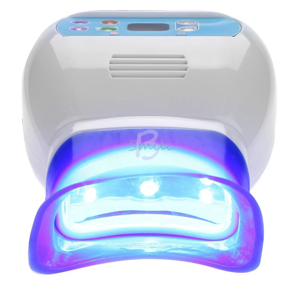 new Dental LED Teeth Whitening Machine Lamp Desktop Chair Tooth Cold Light Professional Machine With1pcs Goggles for dental item