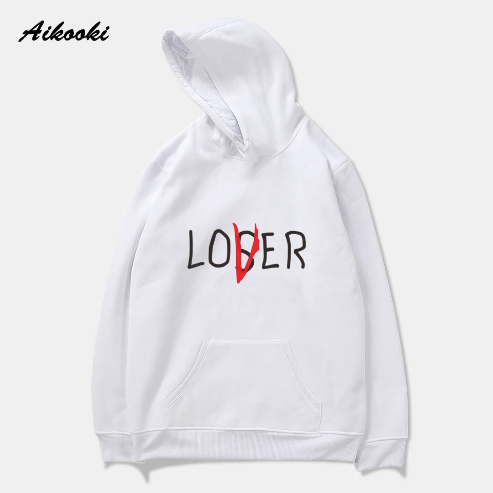 

Hoodies Men/women Harajuku Loser Lover It Inspired Hoodie Sweatshirt Casual Pullover Jacket Coat Oversize Movie It Losers Club