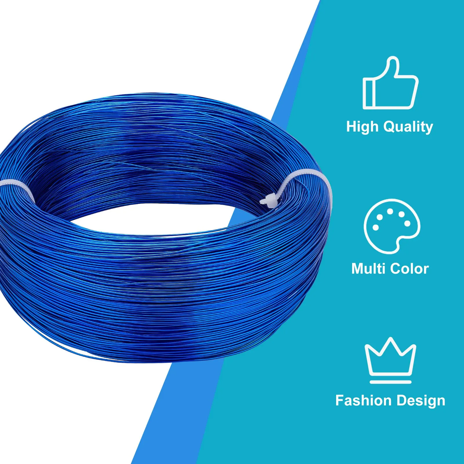 Металлическая фурнитура из алюминиевой проволоки для изготовления браслетов