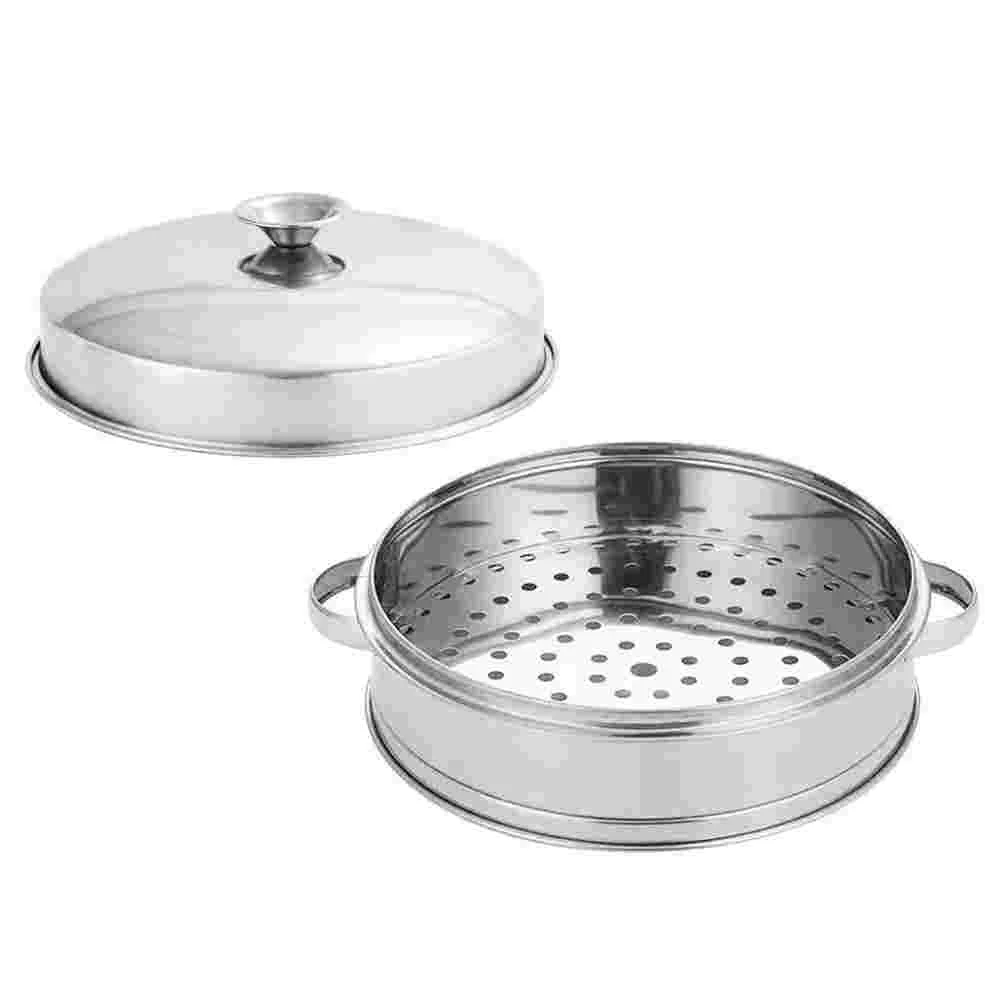 

1 Set Useful Wear Resistant Steamer Sturdy Dumpling Steamer Steamer Cooking Pot Cooking Steamer for Restaurant Hotel Gift