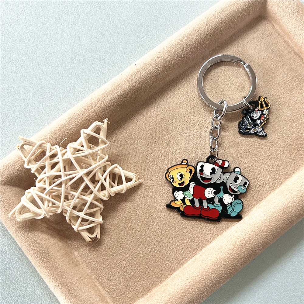 Милые Мультяшные аниме аксессуары JYYH высококачественный металлический брелок в