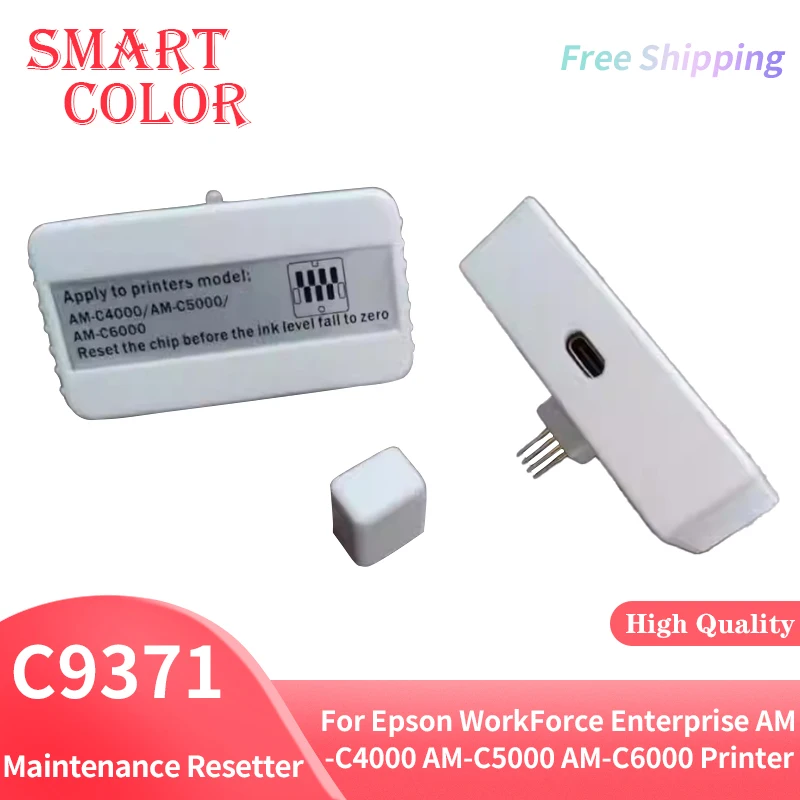 C9371 Устройство сброса обслуживания для Epson AM-C4000 AM-C5000 AM-C6000 Чип картриджа принтера