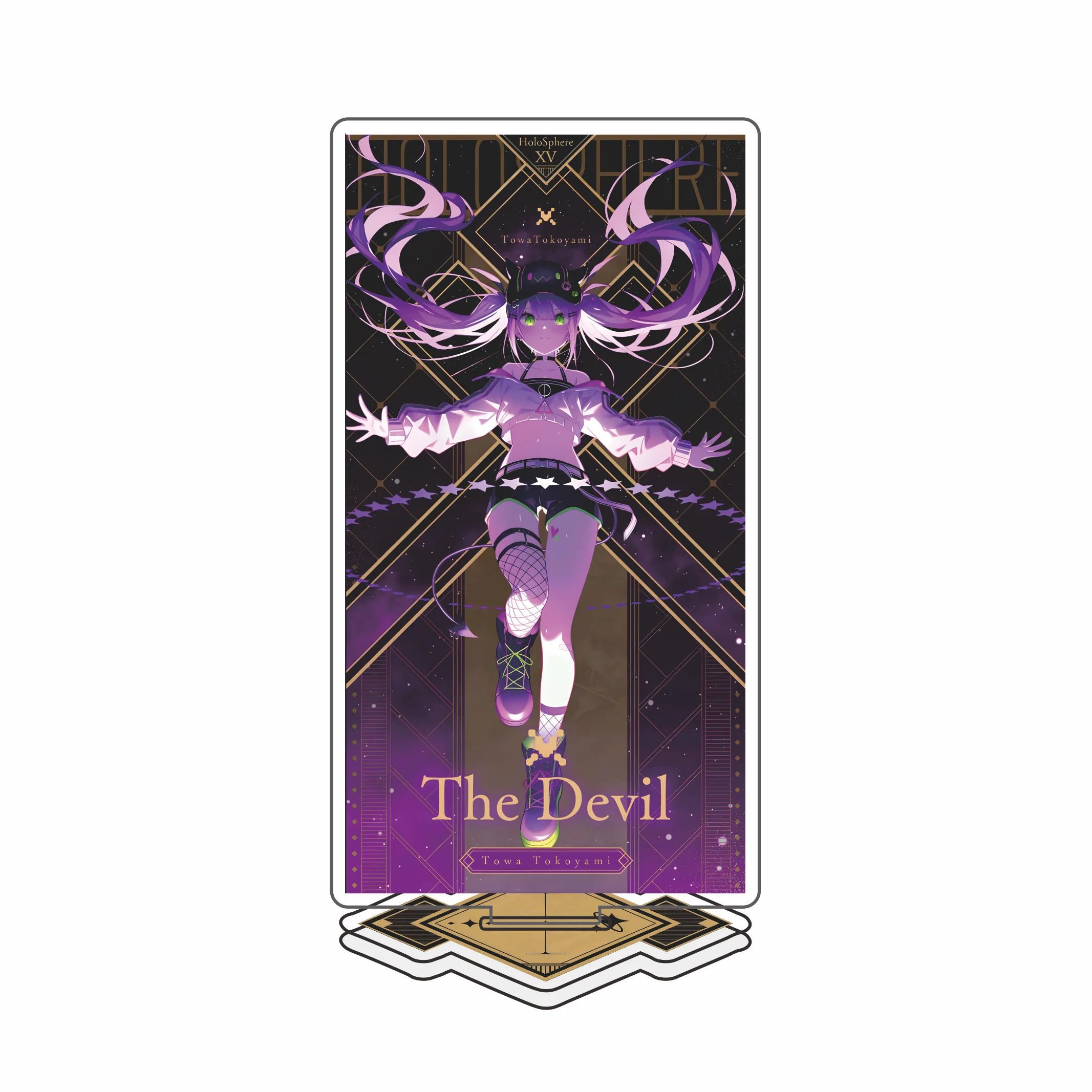 Фото Горячая аниме Hololive Vtuber фигурка акриловая Usada Pekora Uruha Rushia Hosimati Suisei Inugami Korone сумки подставка модель Fans Giftst №2