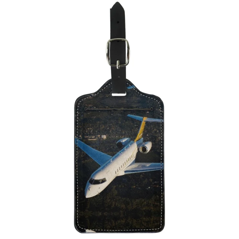 

Сумка-идентификатор для чемодана twoheart sgirl, портативная, с рисунком летательного аппарата, аксессуар для защиты от потери