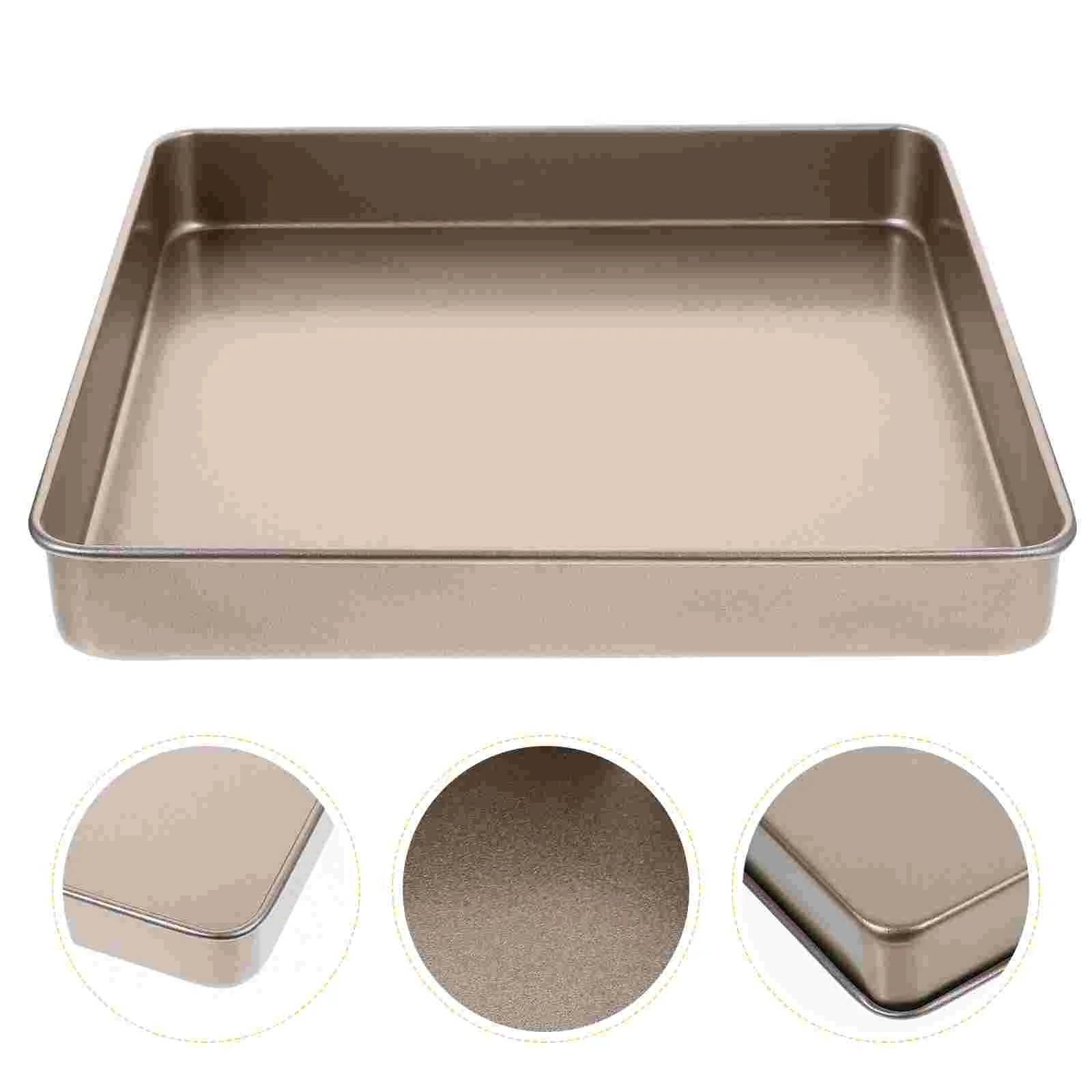 

Baking Trays Oven Non Stick Bakery Accessories Carbon Steel Cookie Molds Kitchen Cake Pan