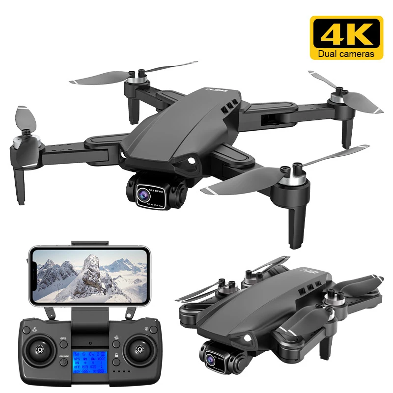 Квадрокоптер ZK30 L900 PRO 4K HD с двойной камерой, бесщеточным двигателем, GPS, Wi-Fi