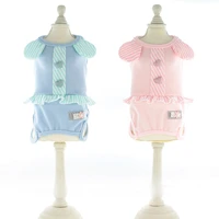 pet clothes new cat clothes dog clothes knitted two legged pajamas pet than bear clothes