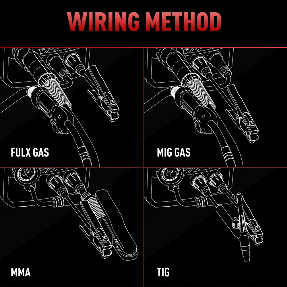 2024 GMAW-S MIG-270 4 В 1220 МНОГО ПРОЦЕСНЫЙ СИНЕРГИЧЕСКИЙ СВАРОЧНЫЙ СВАРОЧ ГАЗОВАЯ МИГ FLUX MIG