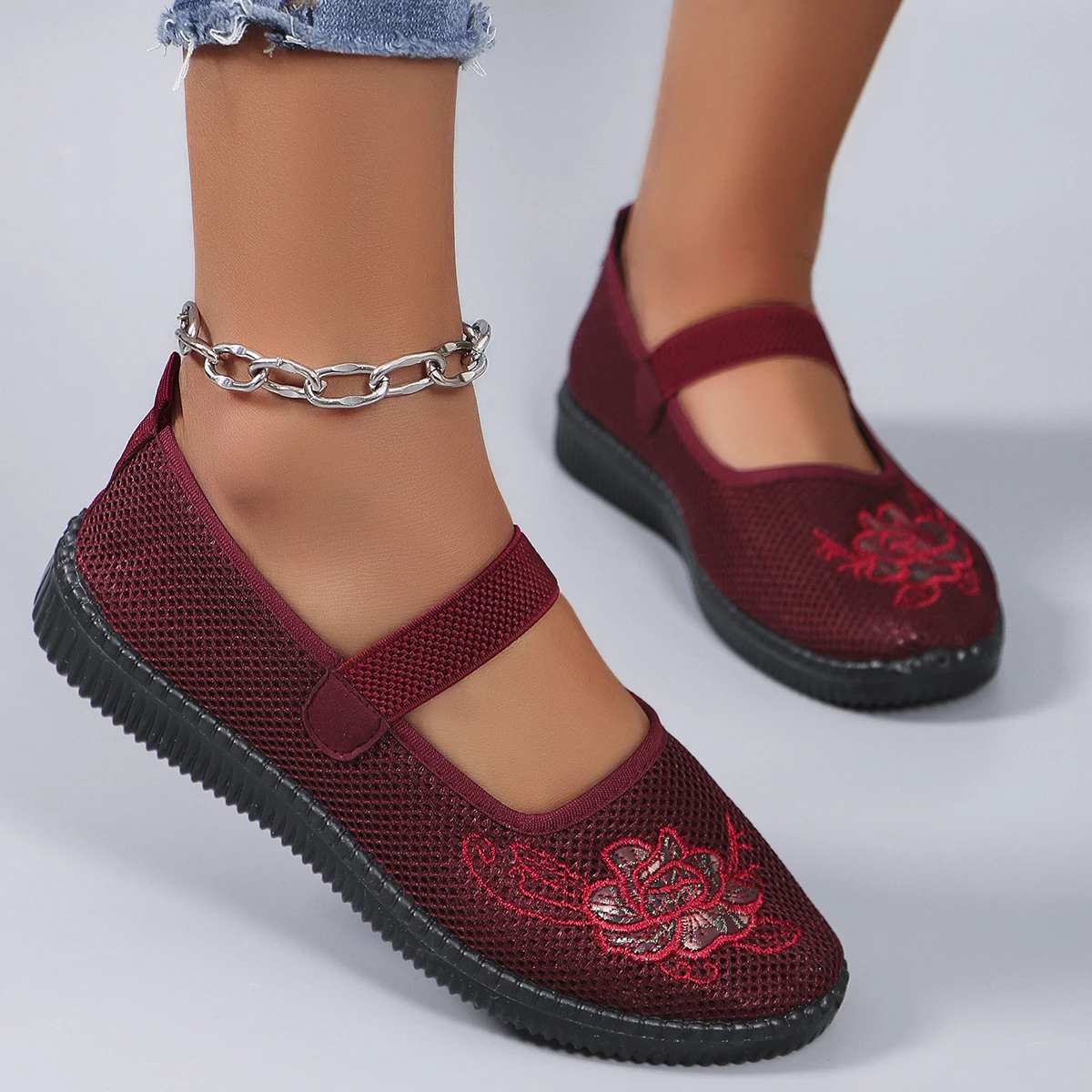 Весенняя Женская Спортивная Обувь Дышащие Легкие Нескользящие Износостойкие