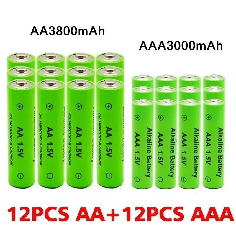 Никель-водородная батарея аккумуляторная AA1.5V 3800mAh/1 5V AAA 3000mAh щелочная