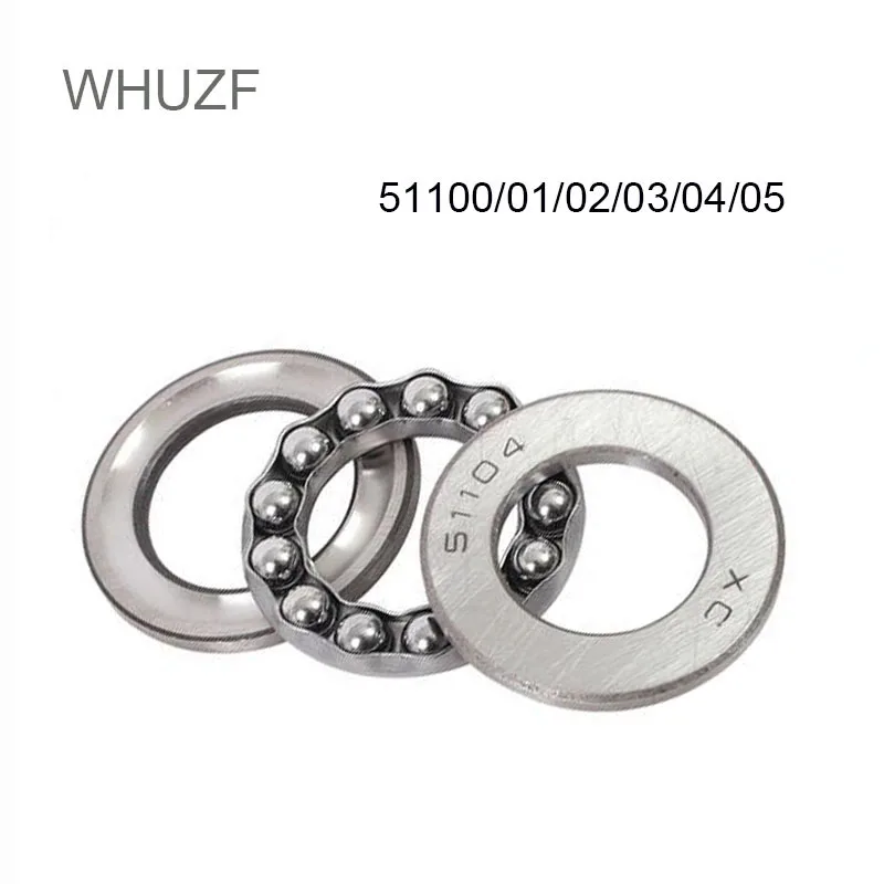 

WHUZF Free Shipping 2/4pcs High Quality Plane Thrust Bearing 51100 51101 51102 51103 51104 51105 51106 51107