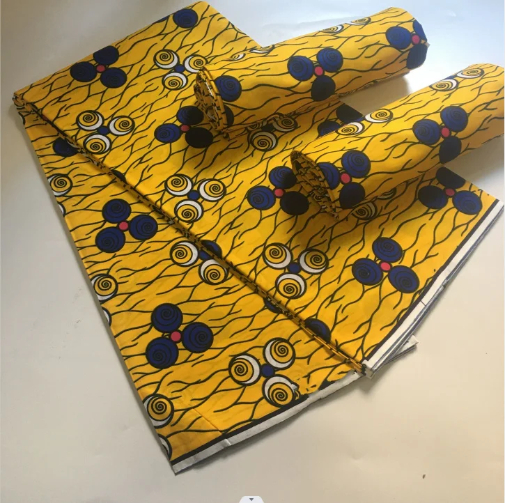 

Ankara Fabric African Real Wax Print Fabric 100% Cotton High Quality 6 Yards African Fabric for Party Dress Nigeria Ankara