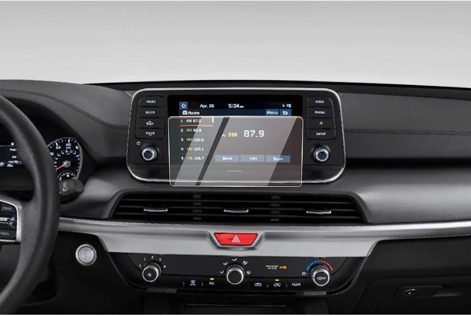 

Для kia Ceed CD GT /Telluride 2019 2020 8 дюймов Автомобильный ЖК-навигатор Закаленное стекло Защитная пленка для сенсорного экрана