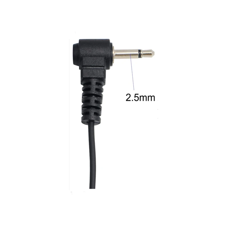 ICCL（5 PCS）2.5mm 1 Pin Listen Only Earpiece Headset Earphone Compatible for HYT, Yaesu, Alinco, Motorola Walkie Talkies