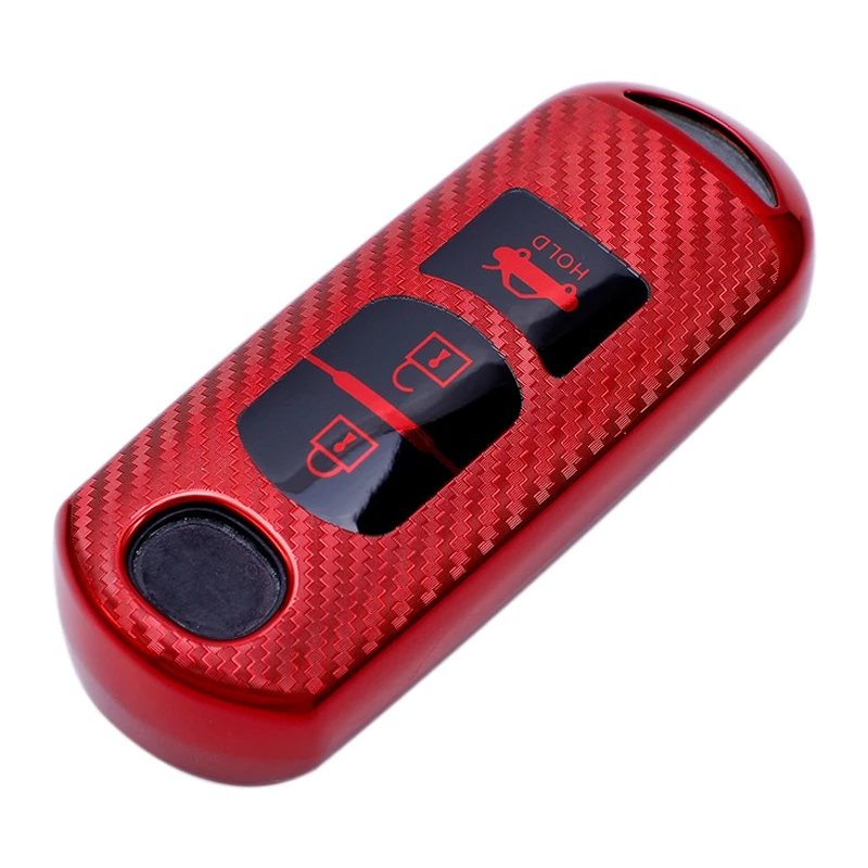 

Key Case Soft TPU Car Key Fob Cover Case Protect for Mazda 2 3 5 6 CX-3 CX-4 CX-5 CX-7 CX-9 2014 2016 2015 Atenza Axela