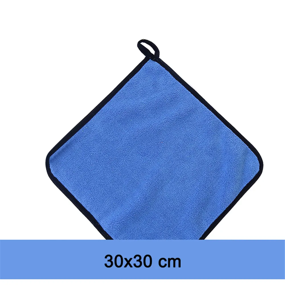 

Double-Sided Car Wipes Rags Microfiber Corals Velvet Thickened Car Wipes Household