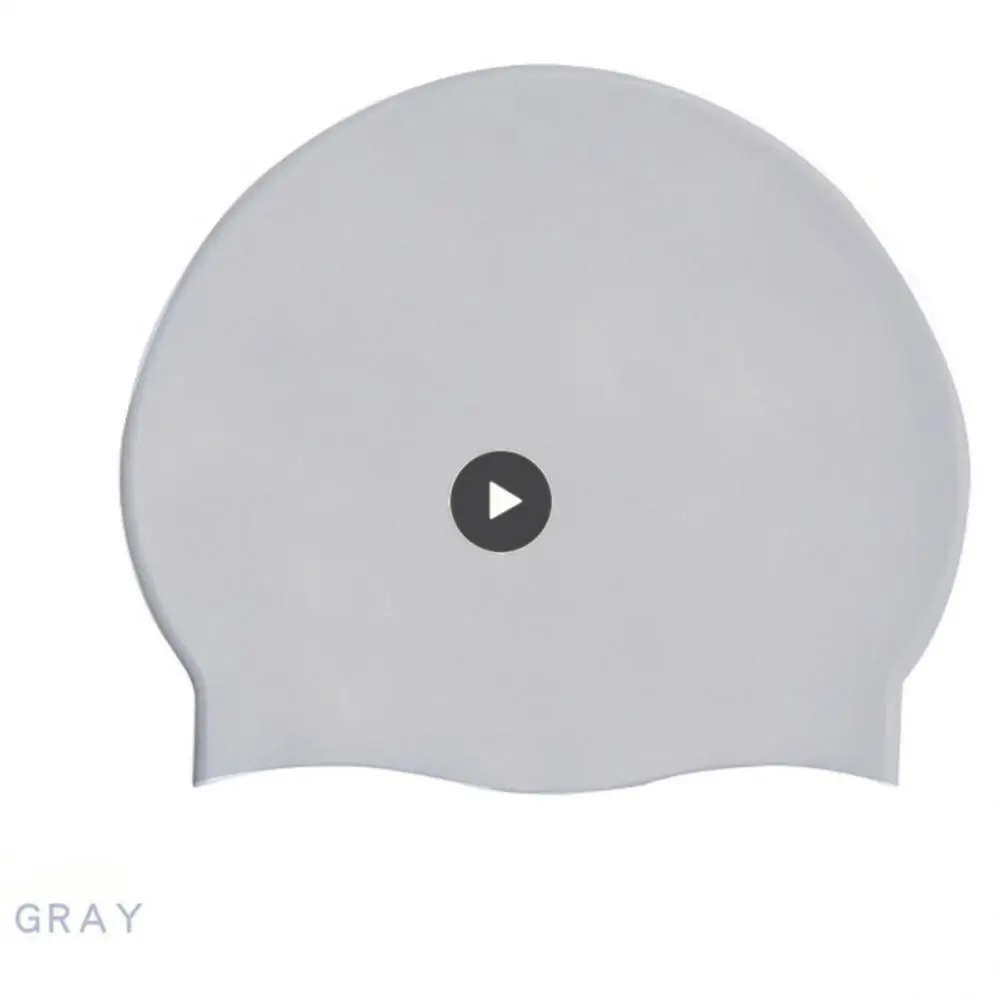 

Ear Protectors Not Reinforcing Head Guards High Elasticity Mens Ladies Swimming Cap Comfortable Solid Color Swim Bathing Hats