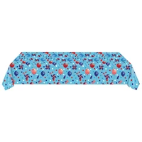 54x108inch 4th of july table cover 4th of july waterproof pe table cover water oil proof tablecloth for veterans memorial day