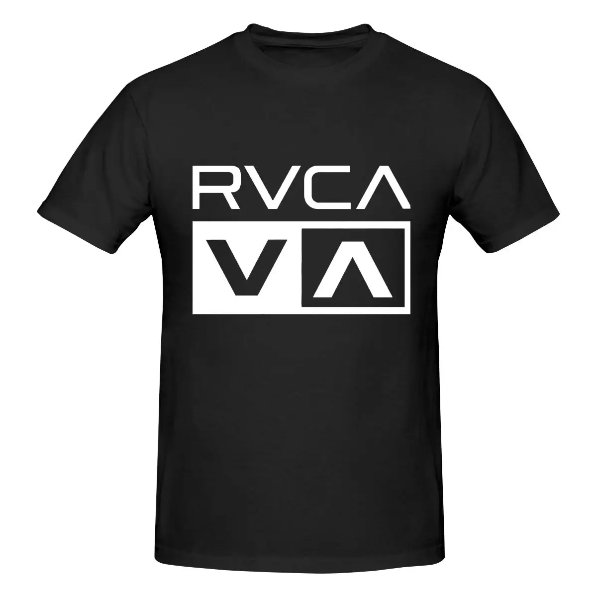 

Rvca Surf The Balance Of Opposites Anime Top Vintage Washed Short Sleeve Oversized T-shirt Harajuku Streetwear