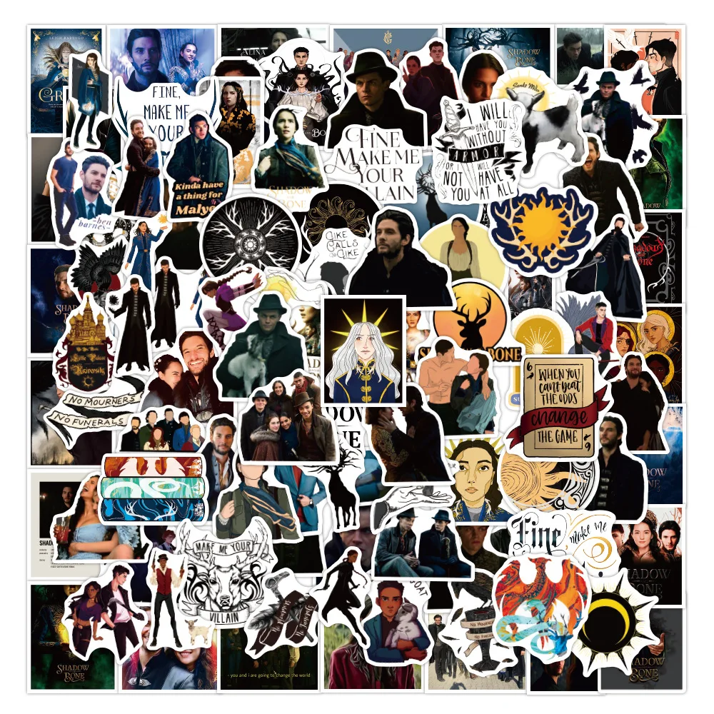 

30/50/100 шт., наклейки для холодильника, гитары, ноутбука