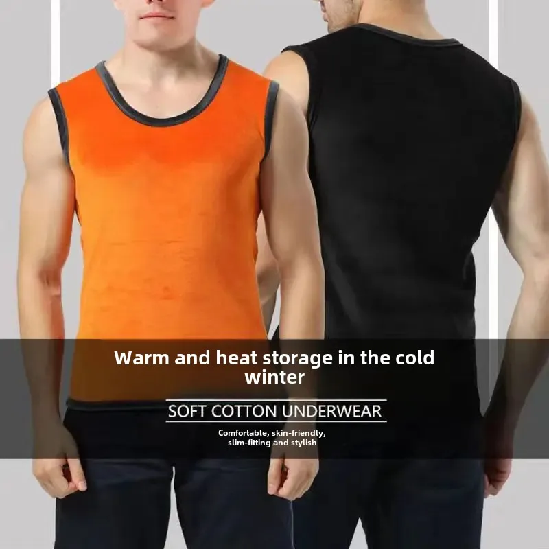 Двусторонний мужской жилет на флисовой подкладке