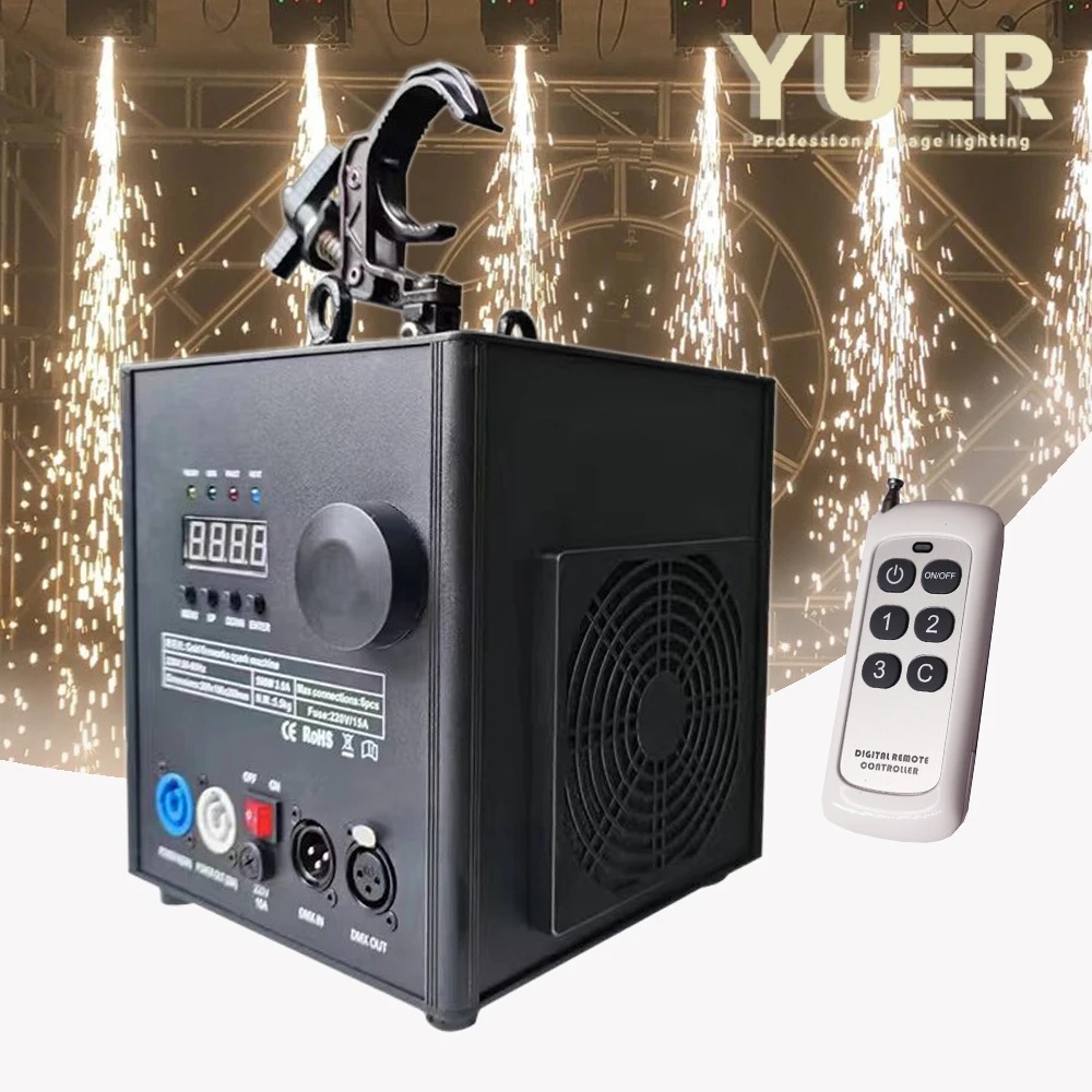 600 Вт машина с холодной искрой эффект водопада внутренняя сцена свадьба