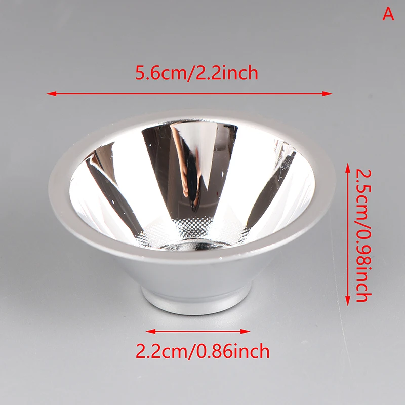 

Алюминиевые чашки-отражатели для светодиодов
