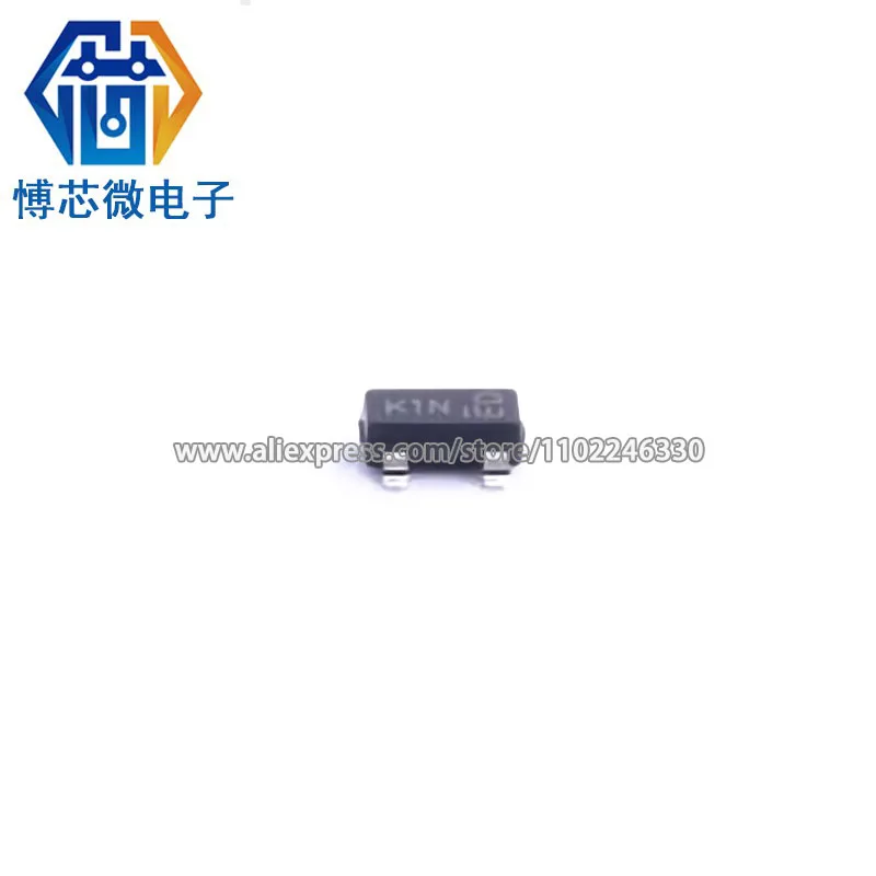 [100 шт.] Φ MMBT3904 Silk Screen K1N MMBT3904-7-F Triode