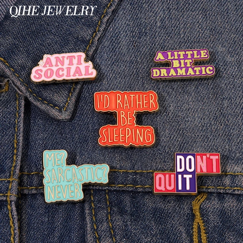 

Quote Enamel Pin Badge Brooch Metal Whatever Cat Cute But Psycho Heart Lapel Backpack Accessories Wholesale Gift Friends Jewelry