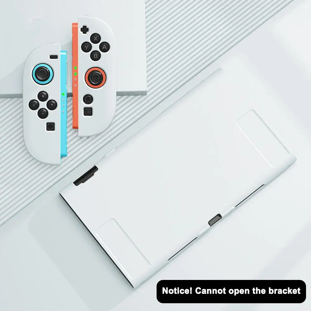 Красочный защитный чехол, совместимый с OLED-консолью Switch2 и радостью для Switch можно вставить в док-станцию с корпусом W7F2 (art.: 3920cf807b36f) - 3920cf807b36f