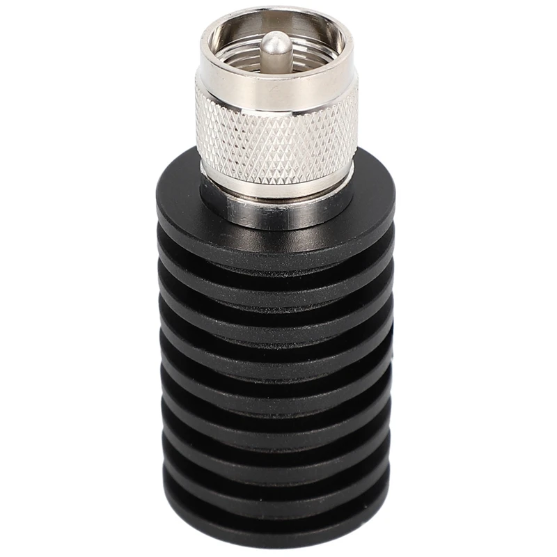 

1 Pcs RF Coaxial 25W U Style UHF PL259 M Male Connector 50 Ohm DC-1Ghz Dummy Load Plug