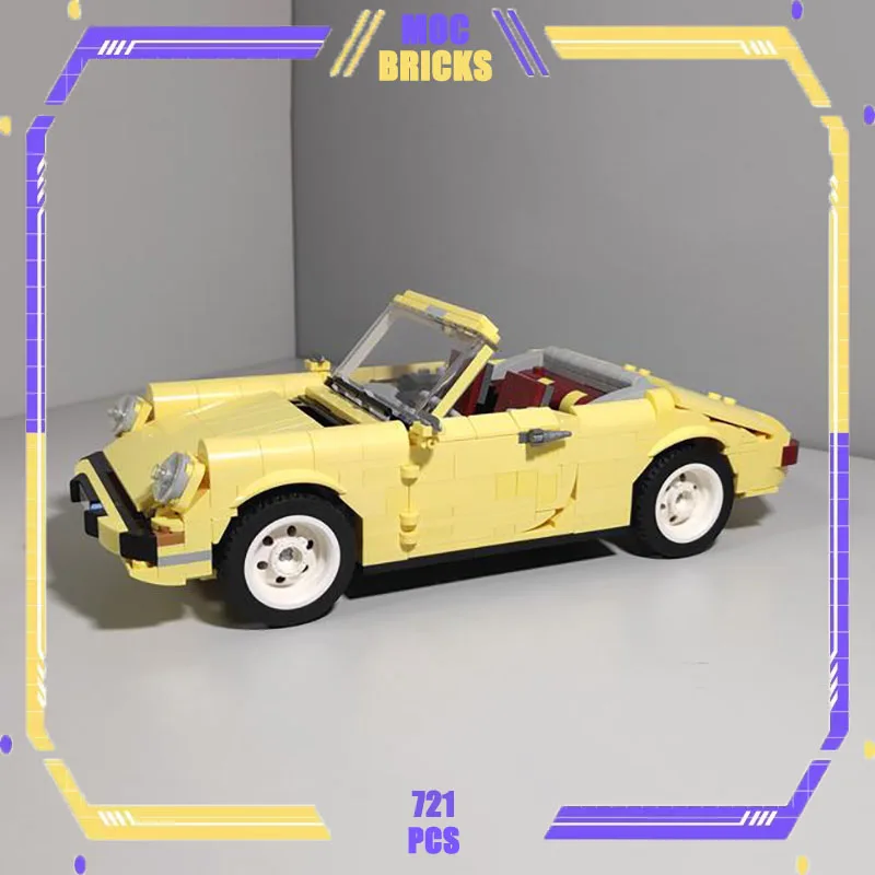 

Конструктор Moc классический детский, в винтажном стиле, 911