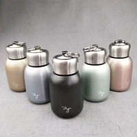 280ml creative 304 stainless steel vacuum frosted small fat pier thermal mug small portable coffee cup