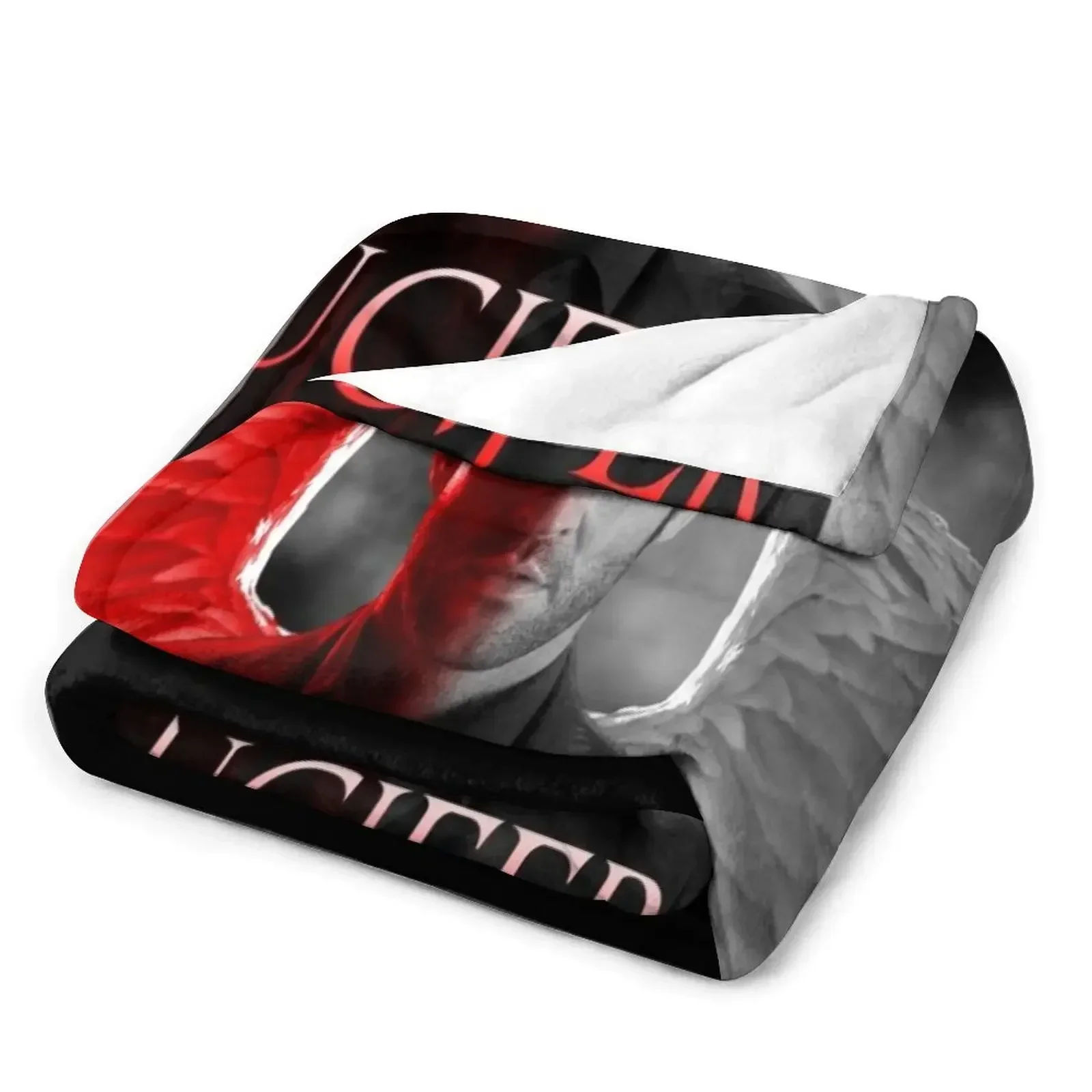 Одеяло Lucifer Half Devil Face теплое фланелевое одеяло