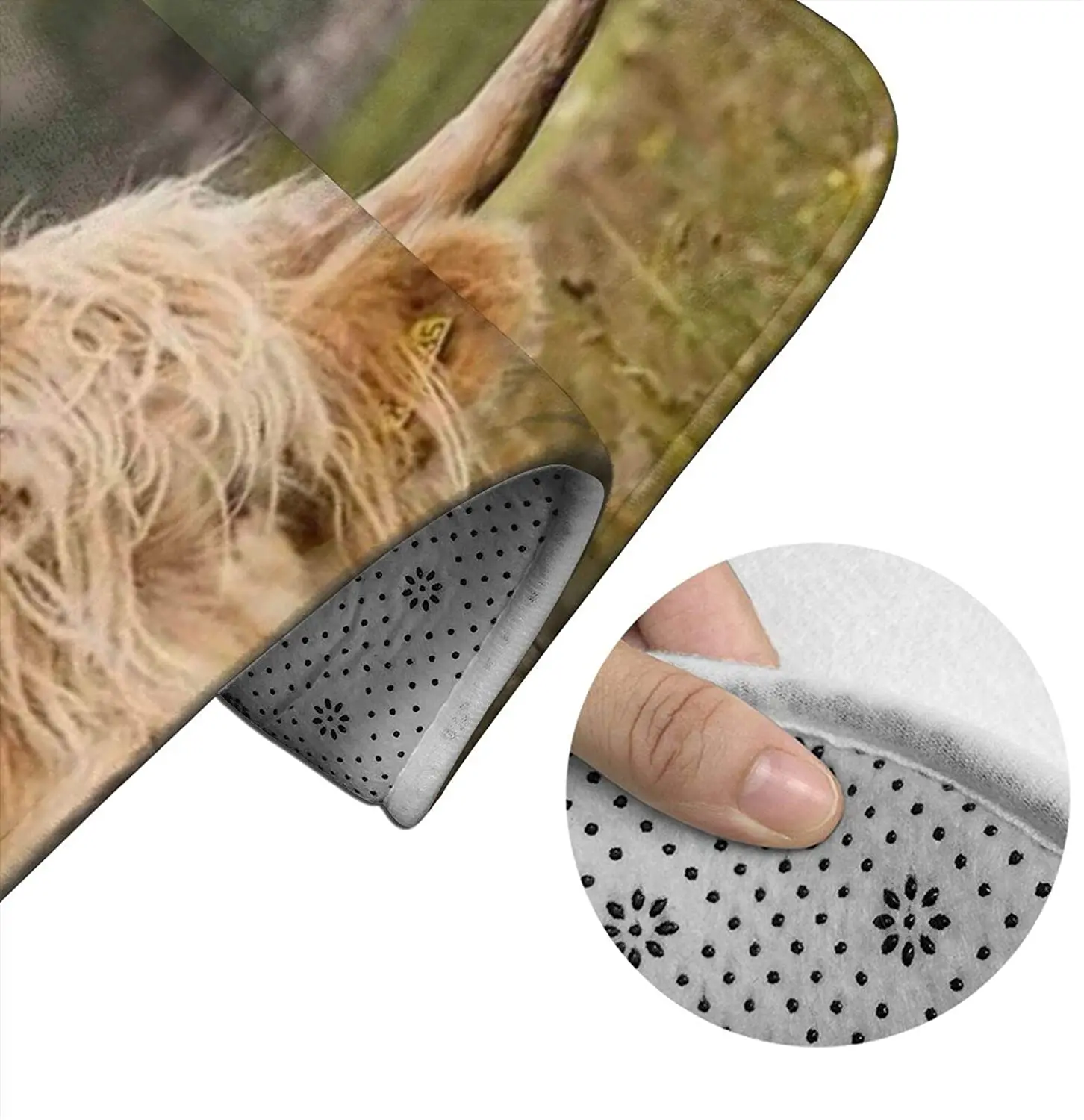 

Best Scottish Highland Cow Ideas Bathroom Mat Sets 3 Piece Set Rugs Memory Foam Mat Set Toilet Seat Cover Bath mat Lid Cover