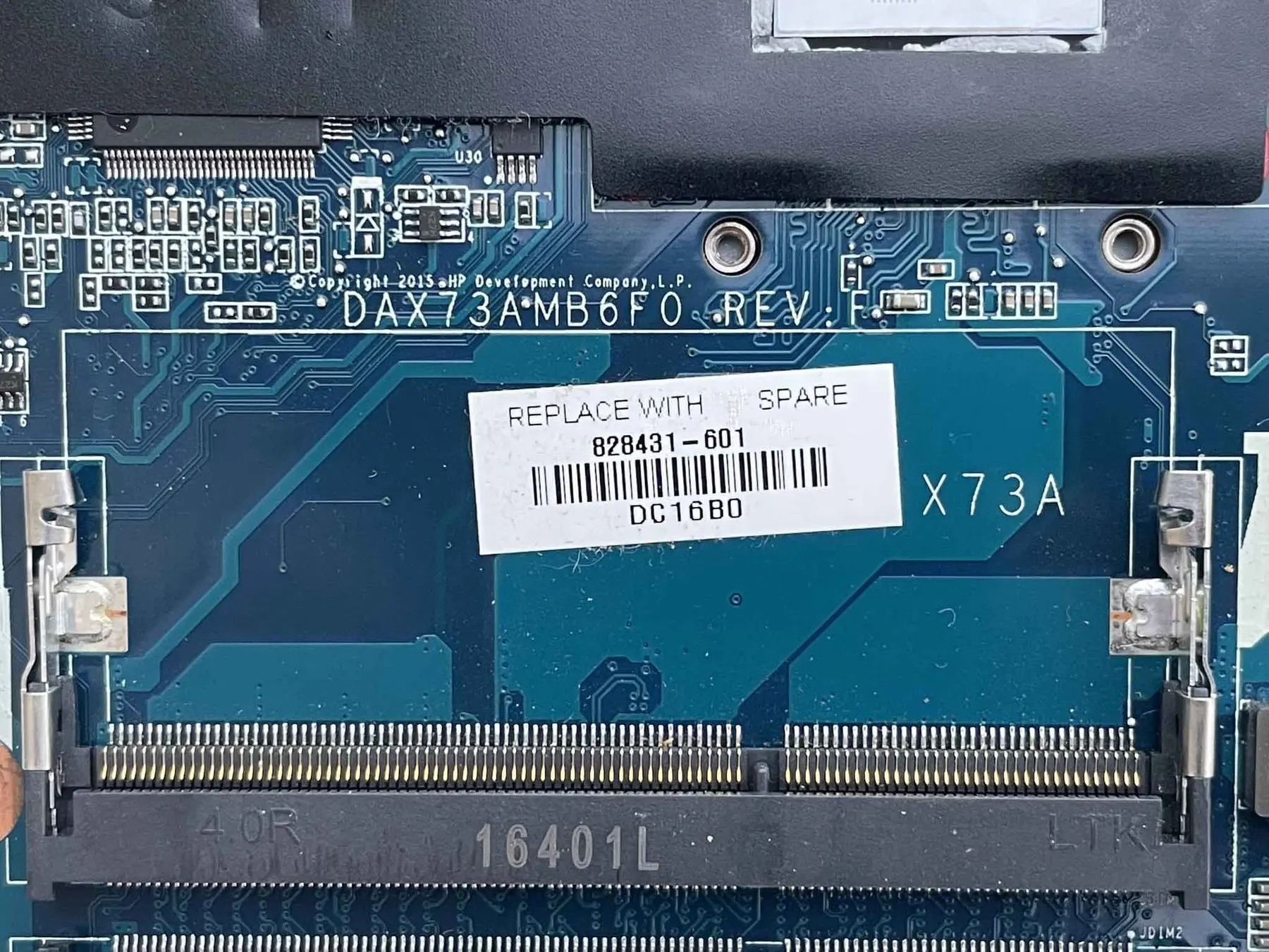 Материнская плата для ноутбука HP Probook 455 G3 DAX73AMB6F0 FRU 828431-601 CPU A10-8700P RAM DDR3 100%