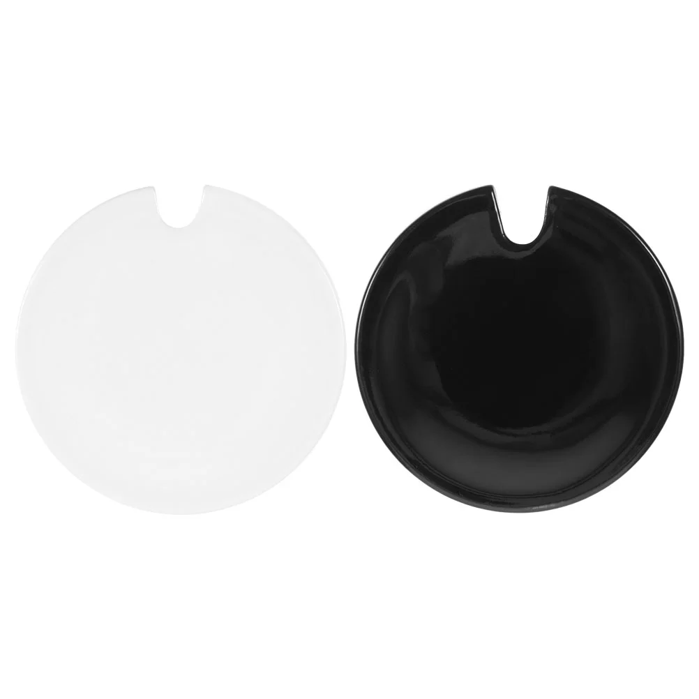 

2pcs Reusable Mug Lids Ceramic Hot Drink Cover Mug Cover to Keeping Warm