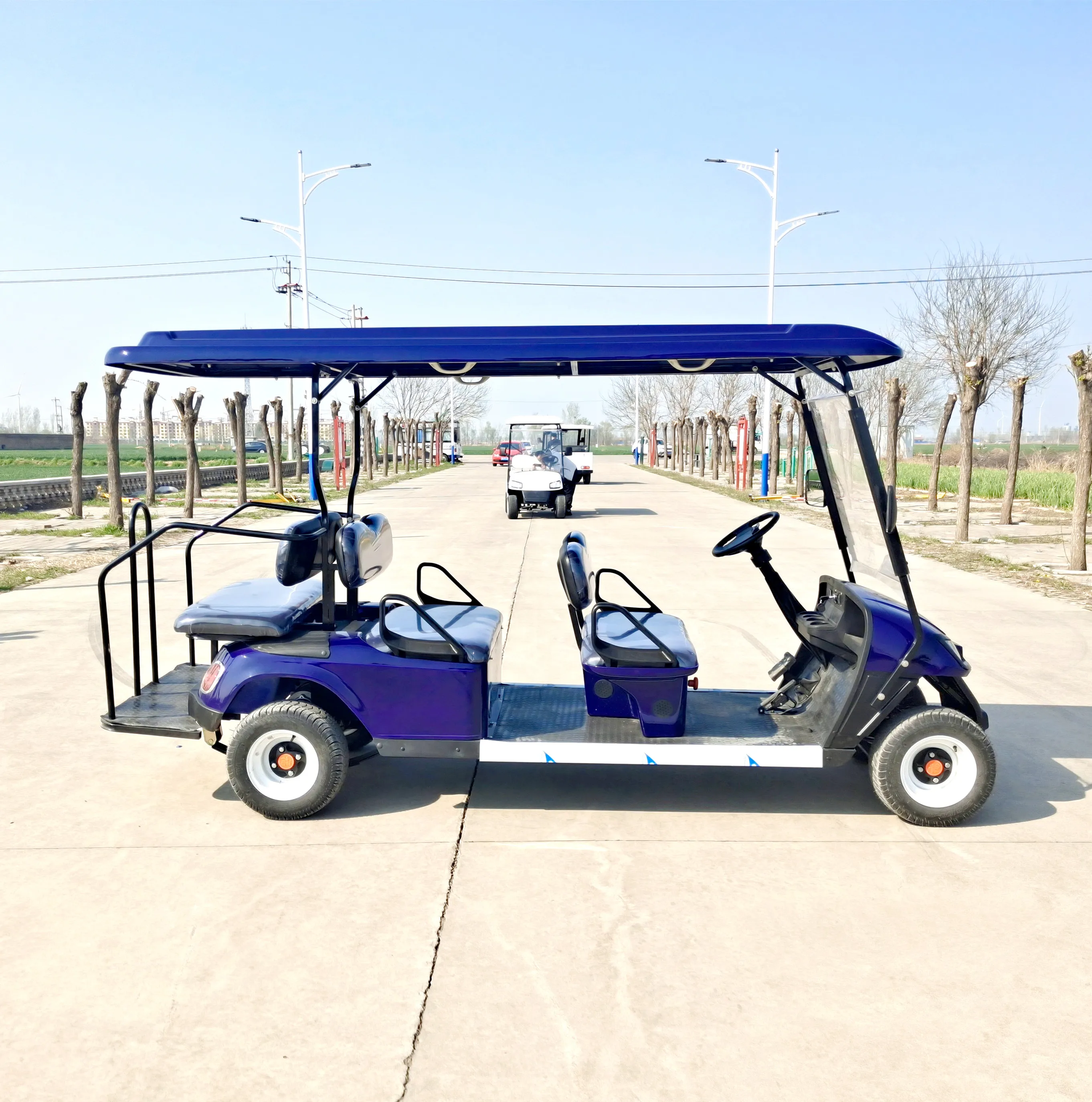 

2021 CE EEC Hot Sale Cheap 2-10 Seat Sightseeing Club Car Electric Golf Cart For Scenic Area/Amusement Park/Recreational Scooter