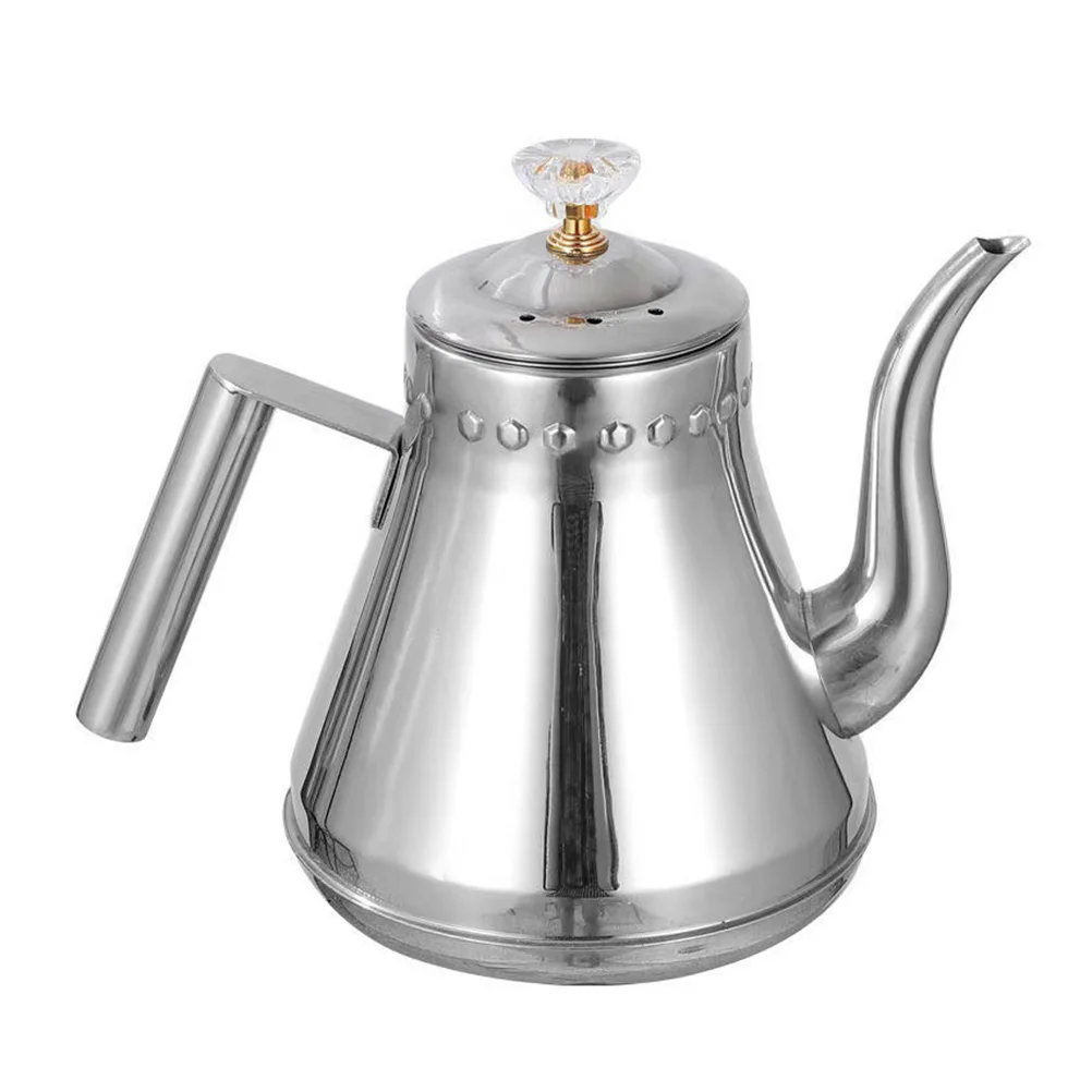 

Kettle Tea Teapot Pot Water Stainless Steelcoffeeboiling Infuserstove Loose Stovetop Pour Over Maker Infusers Gas Whistling Hot