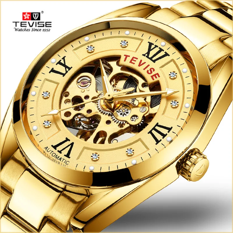 Men's watch hollow waterproof e-commerce automatic mechanical watch