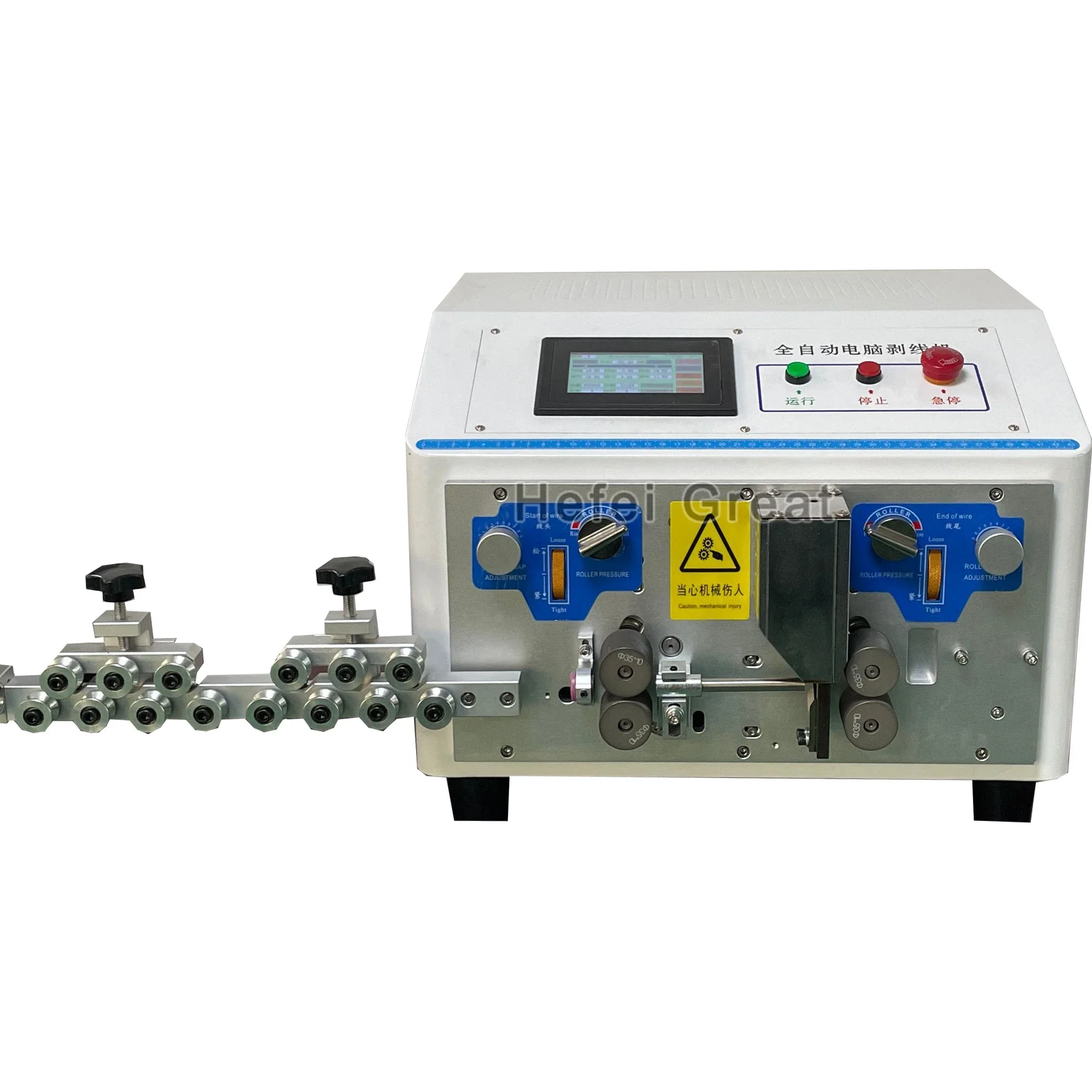 Автоматическое оборудование для производства проводов 16 мм2 машина резки и